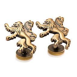 Game Of Thrones Lannister Lion Sigil Cufflinks in Gold