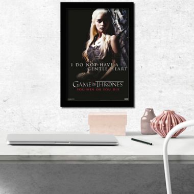 Pyramid America Game of Thrones Gentle Heart Framed Gel Print Wall Art. View a larger version of this product image.