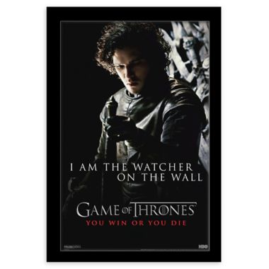 Pyramid America Game of Thrones Watcher Framed Gel Print Wall Art. View a larger version of this product image.