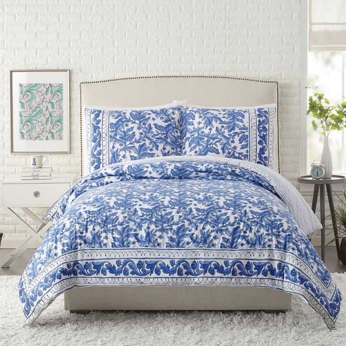 Maker S Collective Blue Bird Duvet Cover Set Bed Bath Beyond