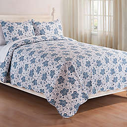 C&F Home™ Chesapeake Bay Reversible 3-Piece Quilt Set in Blue