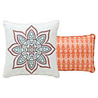 Alternate image 4 for VCNY Home Ezra Reversible Full/Queen Comforter Set in Orange