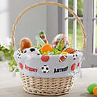Alternate image 0 for All About Sports Personalized Easter Basket