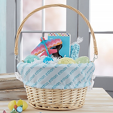 Playful Name Personalized Easter Basket. View a larger version of this product image.