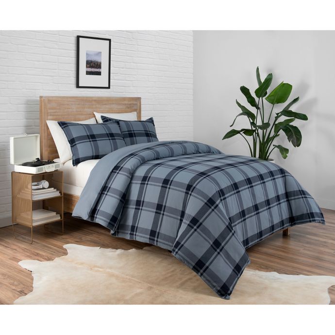 navy blue twin bed in a bag