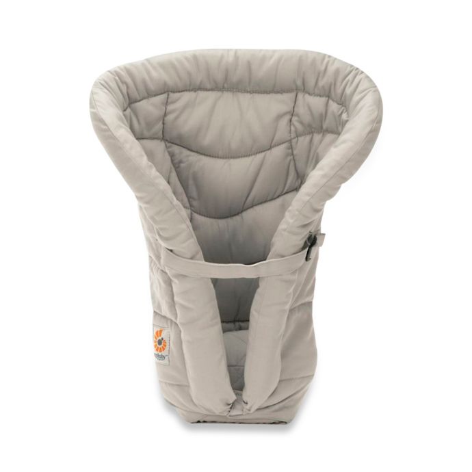 Ergobaby™ Organic Collection Infant Insert in Silver | buybuy BABY