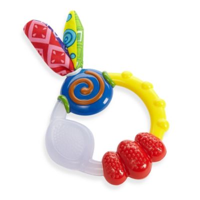 nuby wacky teething ring