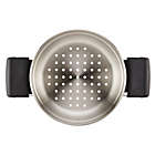 Alternate image 1 for Farberware&reg; Classic Traditions 3 qt. Stainless Steel Covered Sauce Pot and Steamer Insert