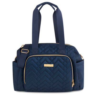 Fisher-Price&reg; Quilted Tote Diaper Bag in Navy
