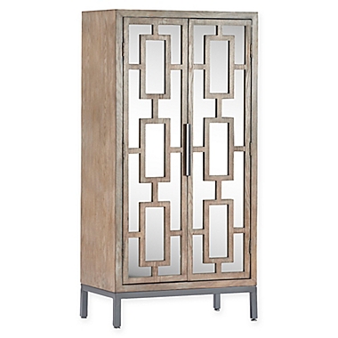 Tommy Hilfiger&reg; Hayworth Tall Accent Cabinet in Grey. View a larger version of this product image.