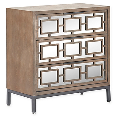 Tommy Hilfiger&reg; Hayworth 3-Drawer Chest in Grey. View a larger version of this product image.