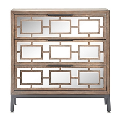 Tommy Hilfiger&reg; Hayworth 3-Drawer Chest in Grey. View a larger version of this product image.