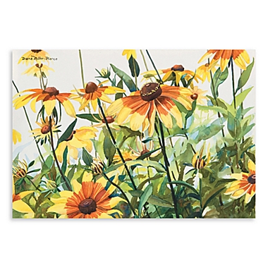 Surfaces Black Eyed Susans Kitchen Floormats. View a larger version of this product image.