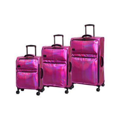 it iridescent suitcase