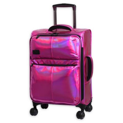 it iridescent suitcase