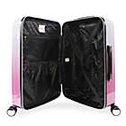Alternate image 3 for Juicy Couture&reg; Lindsay 3-Piece Hardside Spinner Luggage Set in Fuchsia/Silver