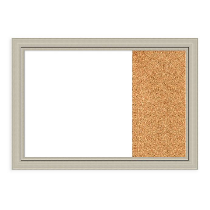 Amanti Art Romano Silver 31 Inch X 22 Inch Framed Cork And Dry