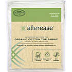 Alternate image 2 for AllerEase Twin Naturals Organic Cotton Waterproof Mattress Pad