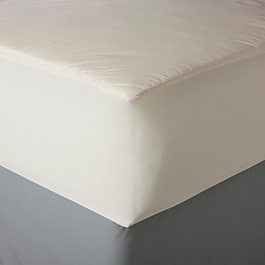 AllerEase&reg; Naturals Organic Cotton Twin XL Mattress Pad in White. View a larger version of this product image.