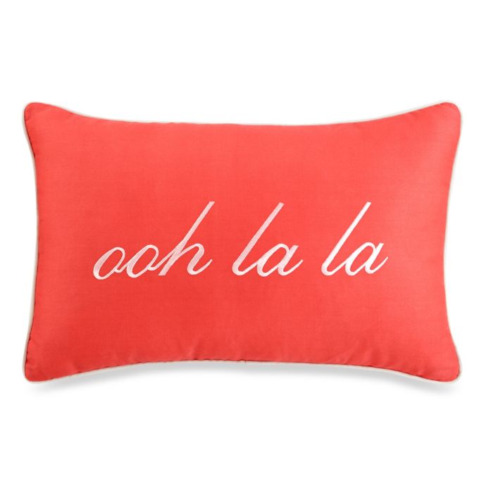 kate spade new york Mixed Petal Oblong Toss Pillow Bed Bath & Beyond