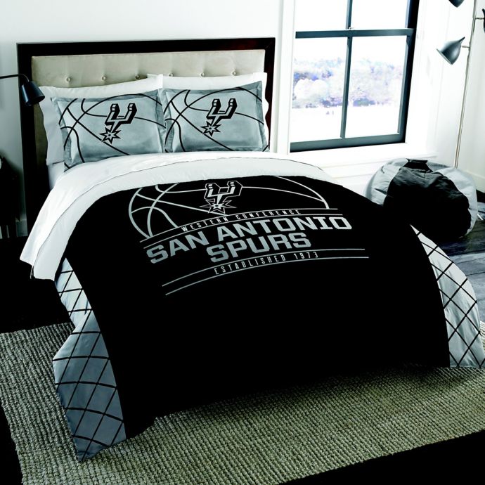 Nba San Antonio Spurs Reverse Slam Comforter Set Bed Bath Beyond