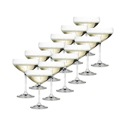 Alternate image 1 for Godinger® Meridian Champagne Coupe Glasses (Set of 12)