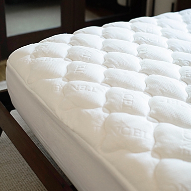 eLuxurySupply&reg; Tencel Lyocell Top Full Mattress Pad. View a larger version of this product image.
