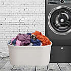 Alternate image 4 for Mind Reader 40-Liter Laundry Basket in Ivory White
