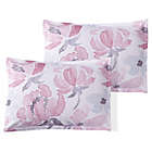 Alternate image 3 for Soft Floral Reversible Full Comforter Set in Pink/Grey
