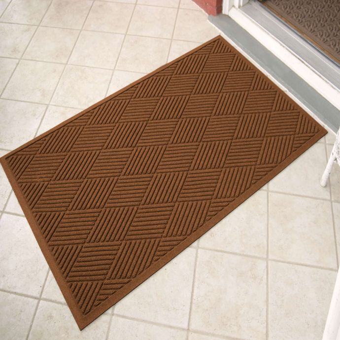 Weather Guard™ Diamonds 35-Inch x 59-Inch Door Mat | Bed ...