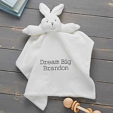 Baby Bunny Security Blanketin White. View a larger version of this product image.