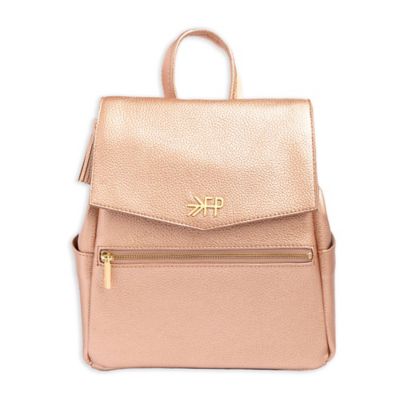 rose gold diaper backpack