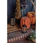 Alternate image 1 for 14-Inch LED Stringlight Metal Lantern in Black