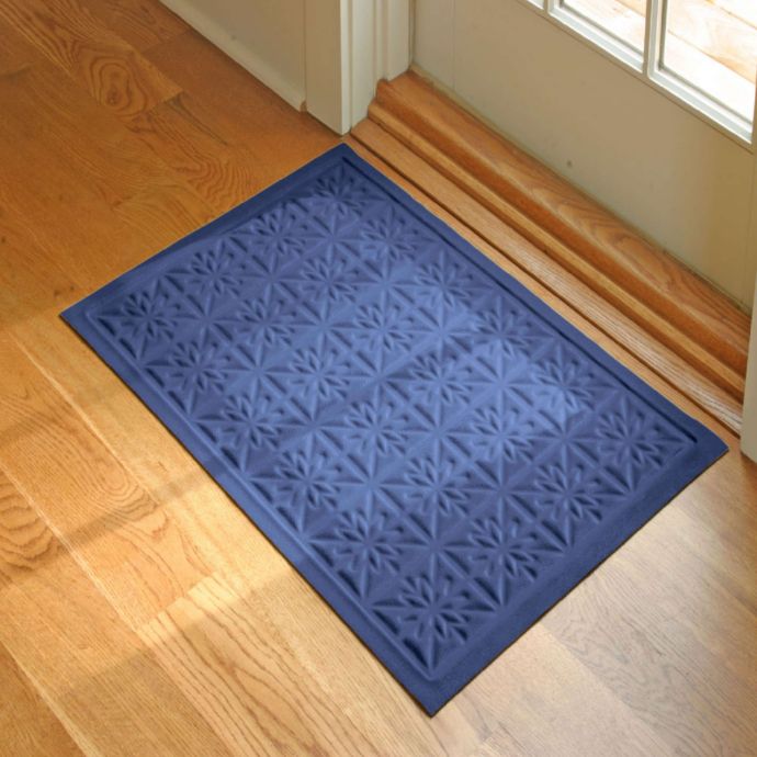 Microfibre Low Profile Star 2 Foot X 3 Foot Door Mats Bed Bath