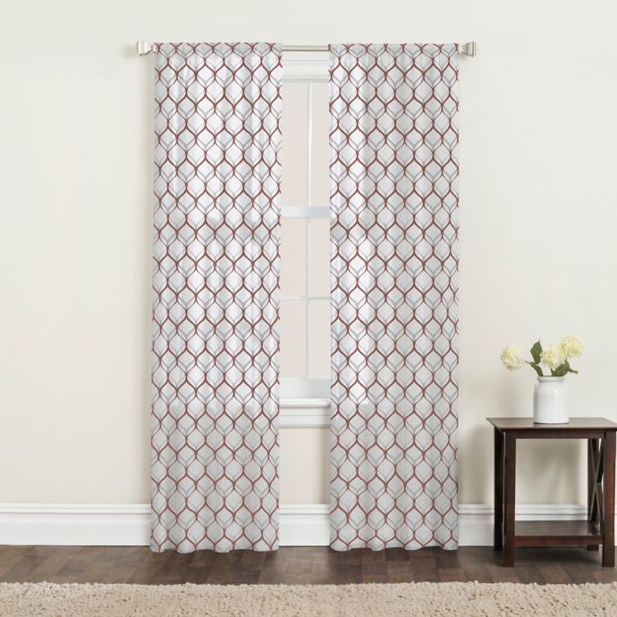Salt Landry 2 Pack Rod Pocket Window Curtain Panels Bed Bath