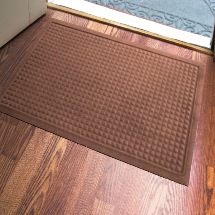 Microfibre® Low Profile Squares 2 Foot X 3 Foot Door Mat Bed Bath And