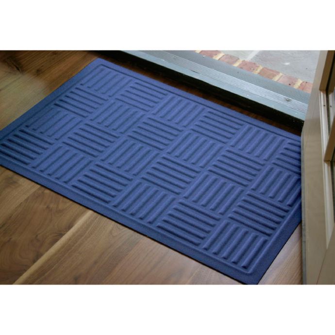 Microfibre Low Profile Parquet 2 Foot X 3 Foot Door Mat Bed