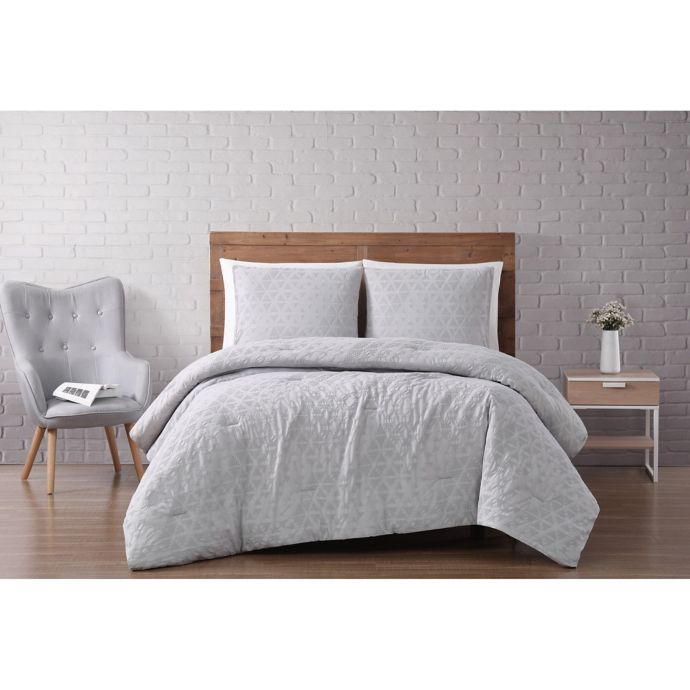 Brooklyn Loom Chicago Diamond Comforter Set Bed Bath Beyond