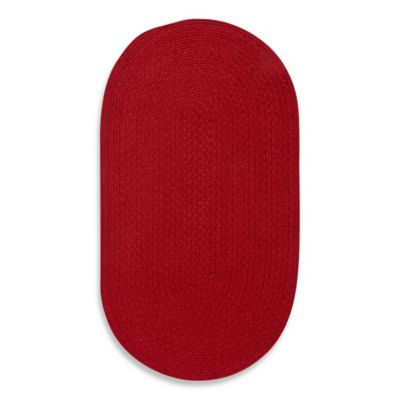 red kids rug