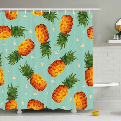 Ambesonne Pineapple Shower Curtain