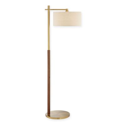 antique copper floor lamp