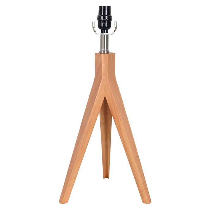 Tripod LED Wood Table Lamp Base | Bed Bath & Beyond