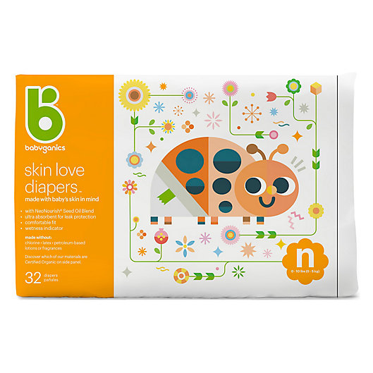 30 Count 30 Count Size 2 Babyganics Babyganics Ultra Absorbent Diapers 30 Count 30 Count Size 2 Babyganics Babyganics Ultra Absorbent Diapers