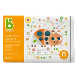 Babyganics® 32-Count Newborn Jumbo Ultra Absorbent Diapers