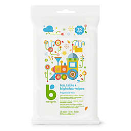 Babyganics® 25-Count Toy, Table and Highchair Wipes