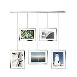 Umbra® Exhibit Wall Photo Frame Display in Chrome