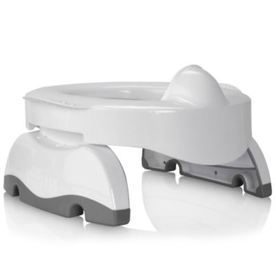 Potette&reg; Premium 2-in-1 Travel Potty and Trainer Seat in White