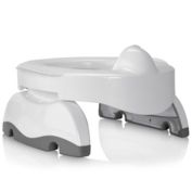 Potette&reg; Premium 2-in-1 Travel Potty and Trainer Seat in White