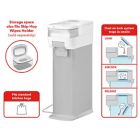 Alternate image 3 for Skip*Hop&reg; Nursery Diaper Pail in Grey/White