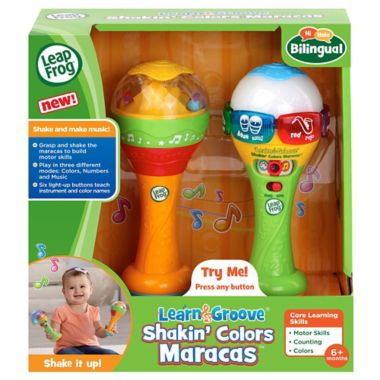 LeapFrog&reg; Learn &amp; Groove Shakin&rsquo; Colors Maracas. View a larger version of this product image.